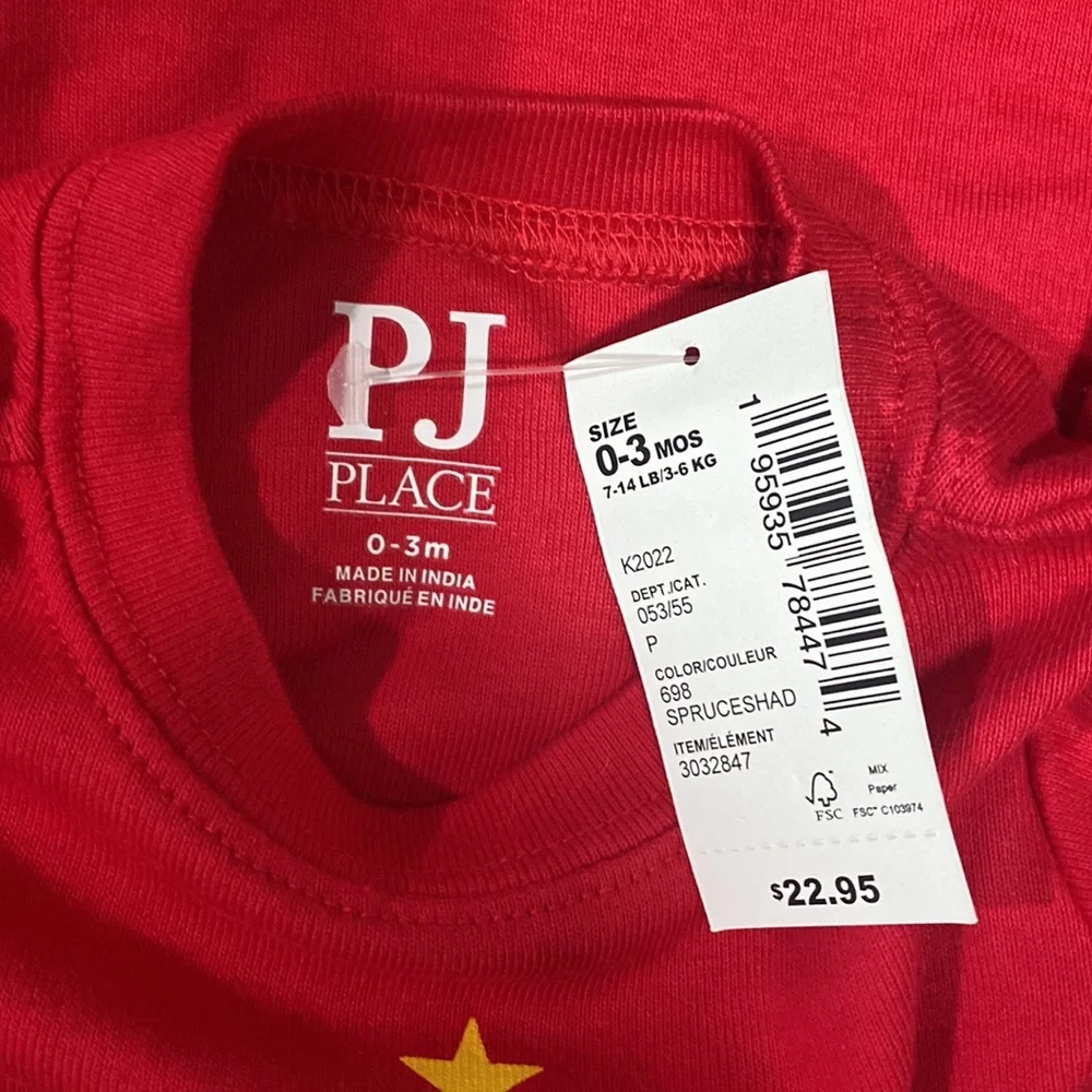 NWT!‎ Christmas Tree Pj Top